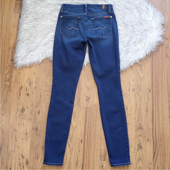 7 For All Mankind Gwenevere Skinny Jeans 27 - Picture 3 of 4